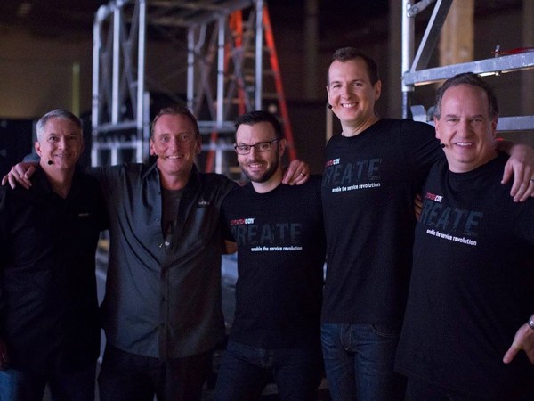 CreatorCon crew backstage