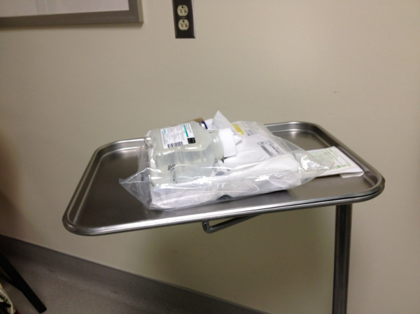 About to get cut open