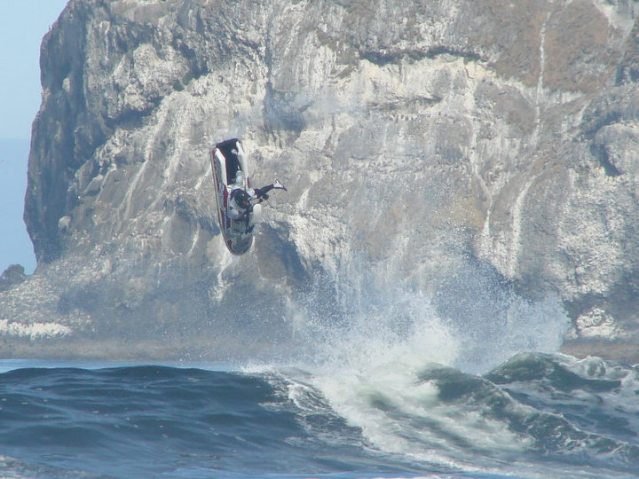 Barrel roll — Pismo Beach